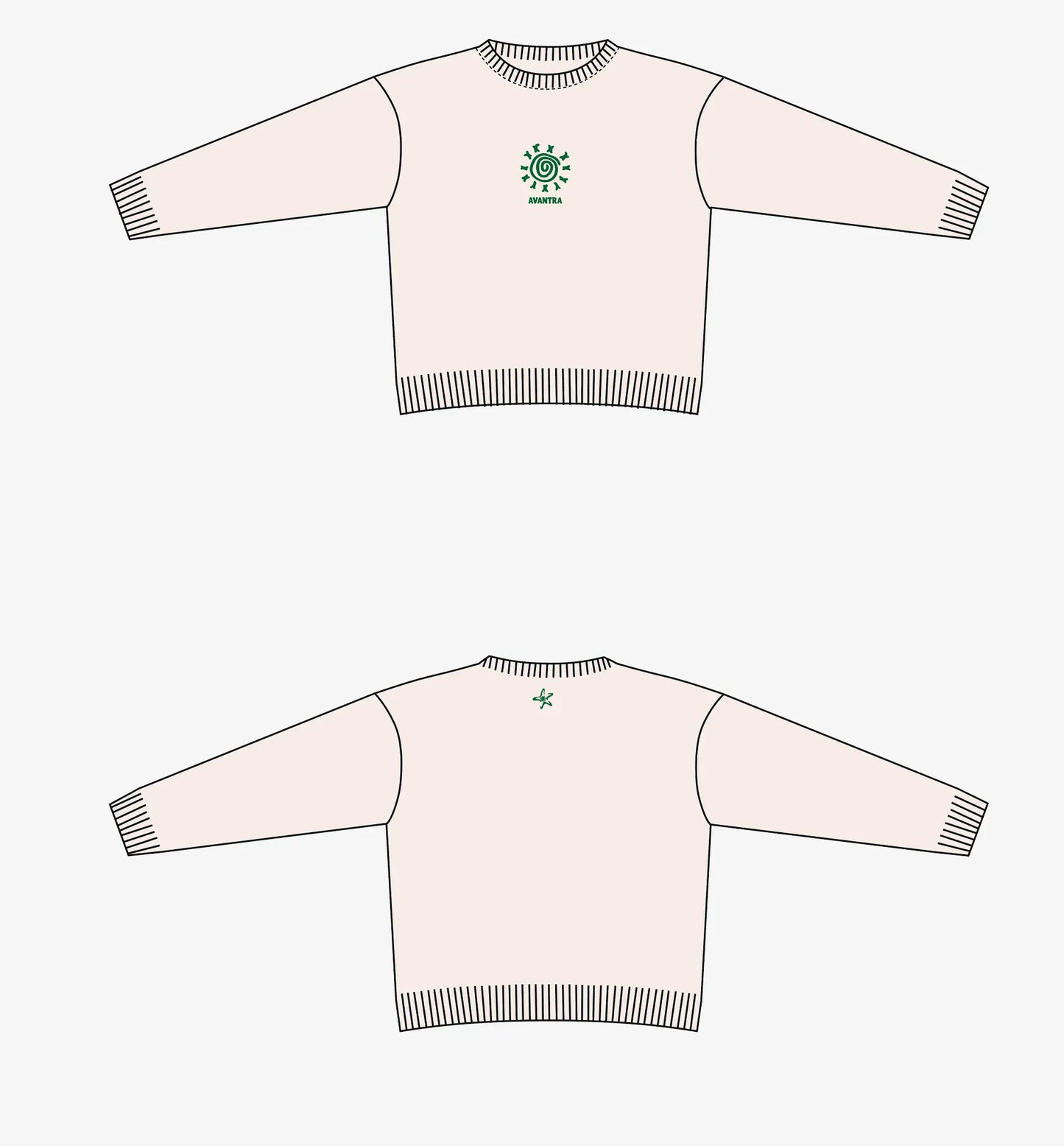 White Hoodie Avantra