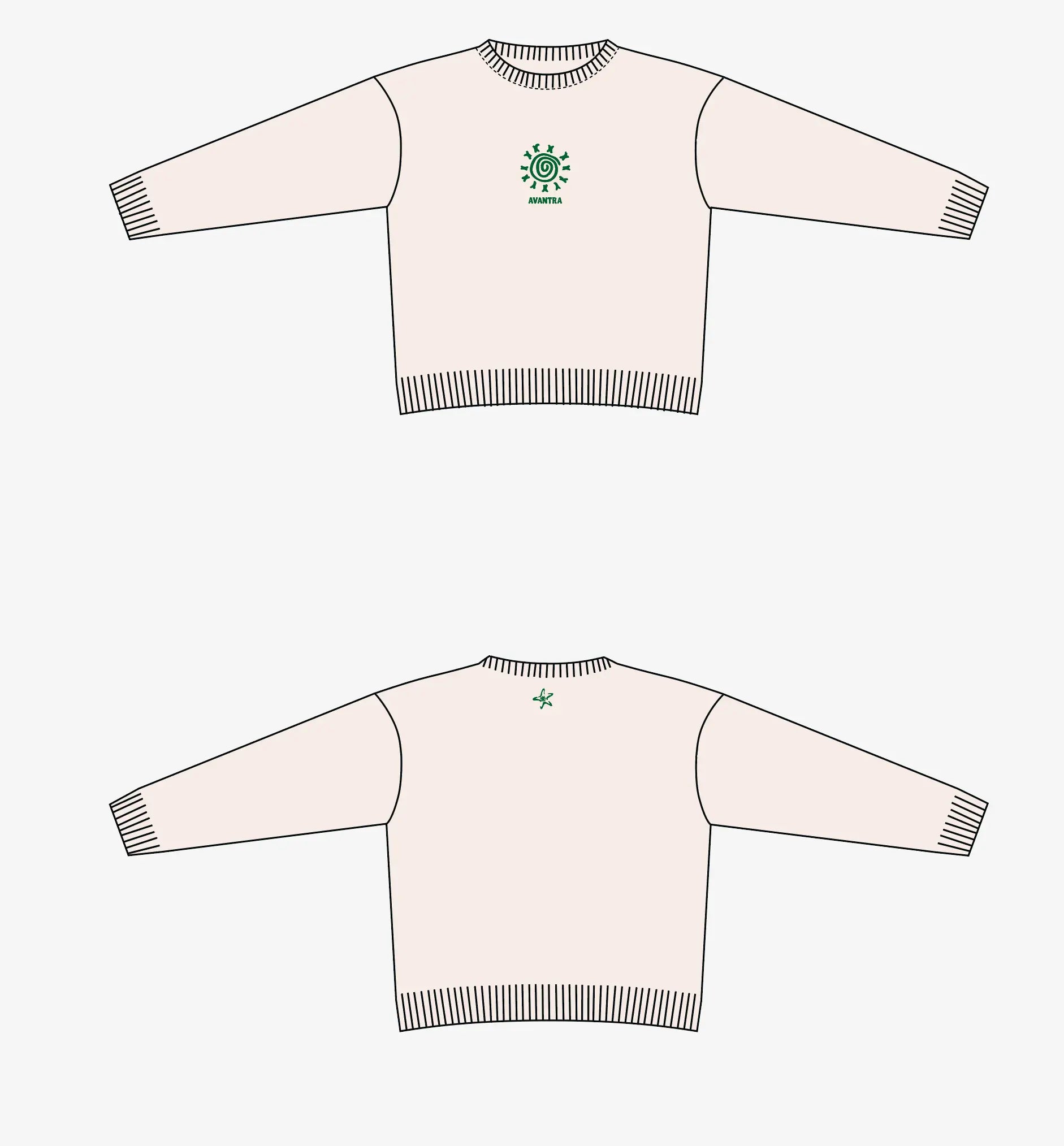 White Hoodie Avantra